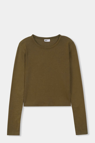 Full Sleeve Top in Olive