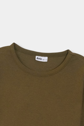 Full Sleeve Top in Olive