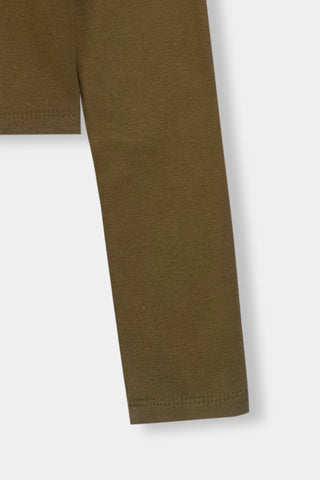 Full Sleeve Top in Olive