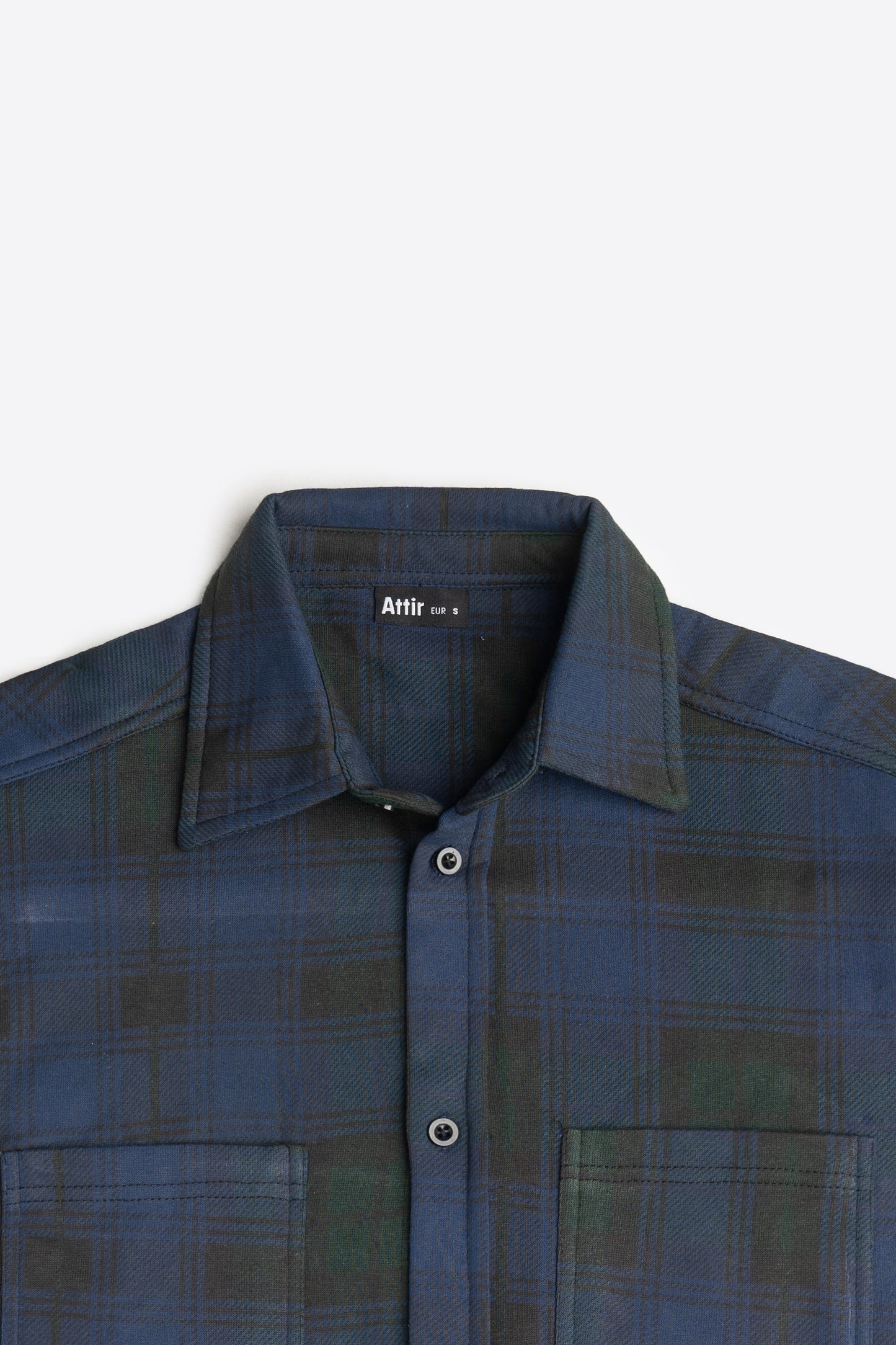 Fleece Shacket in Printed Flannel
