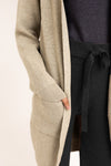 Knitted Wide-Leg Trouser in Black BOTTOM ATTIR-WOMEN