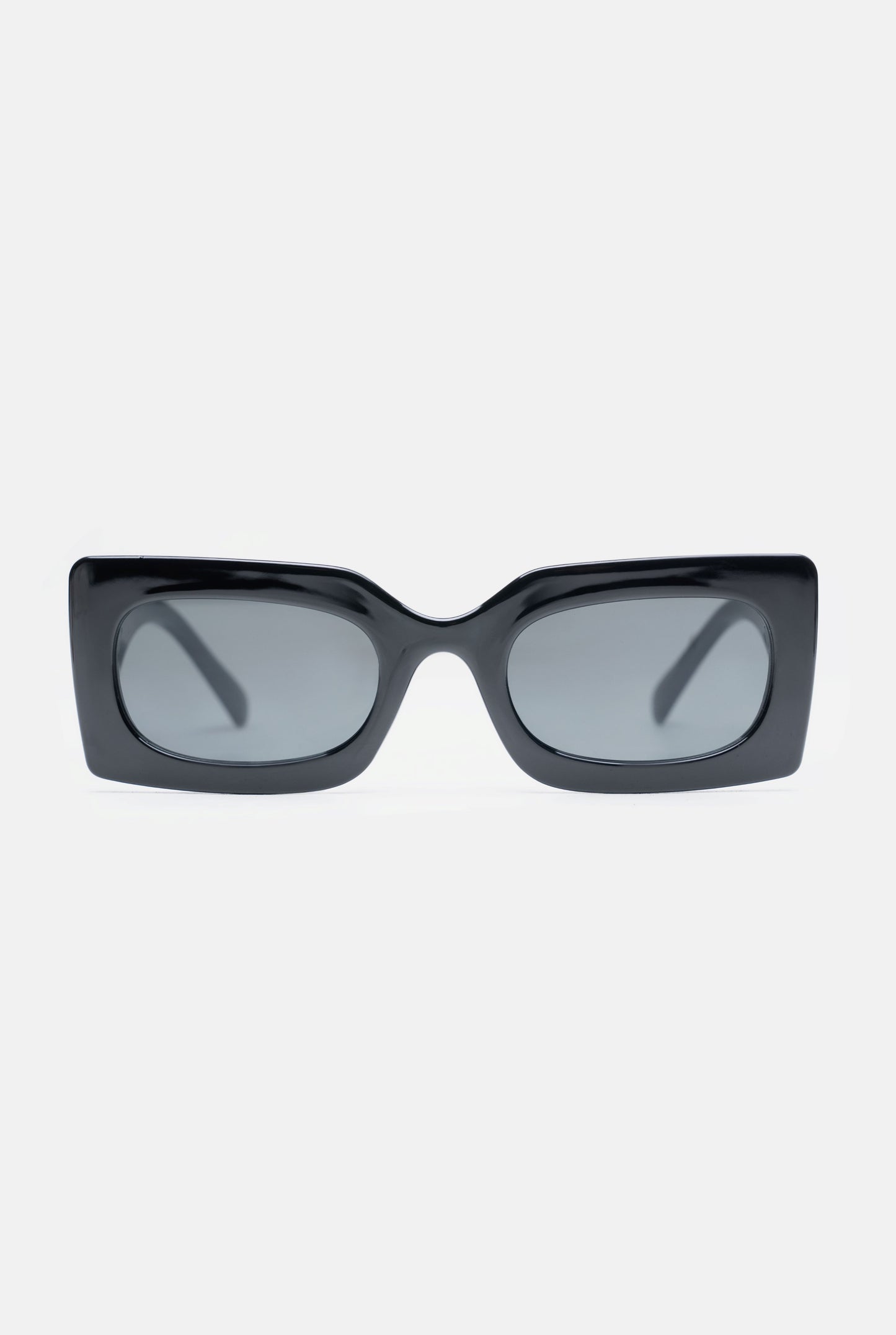 Mid Square Sunglasses in Black