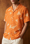 Geometric Print Shirt SHIRT ATTIR-UNISEX