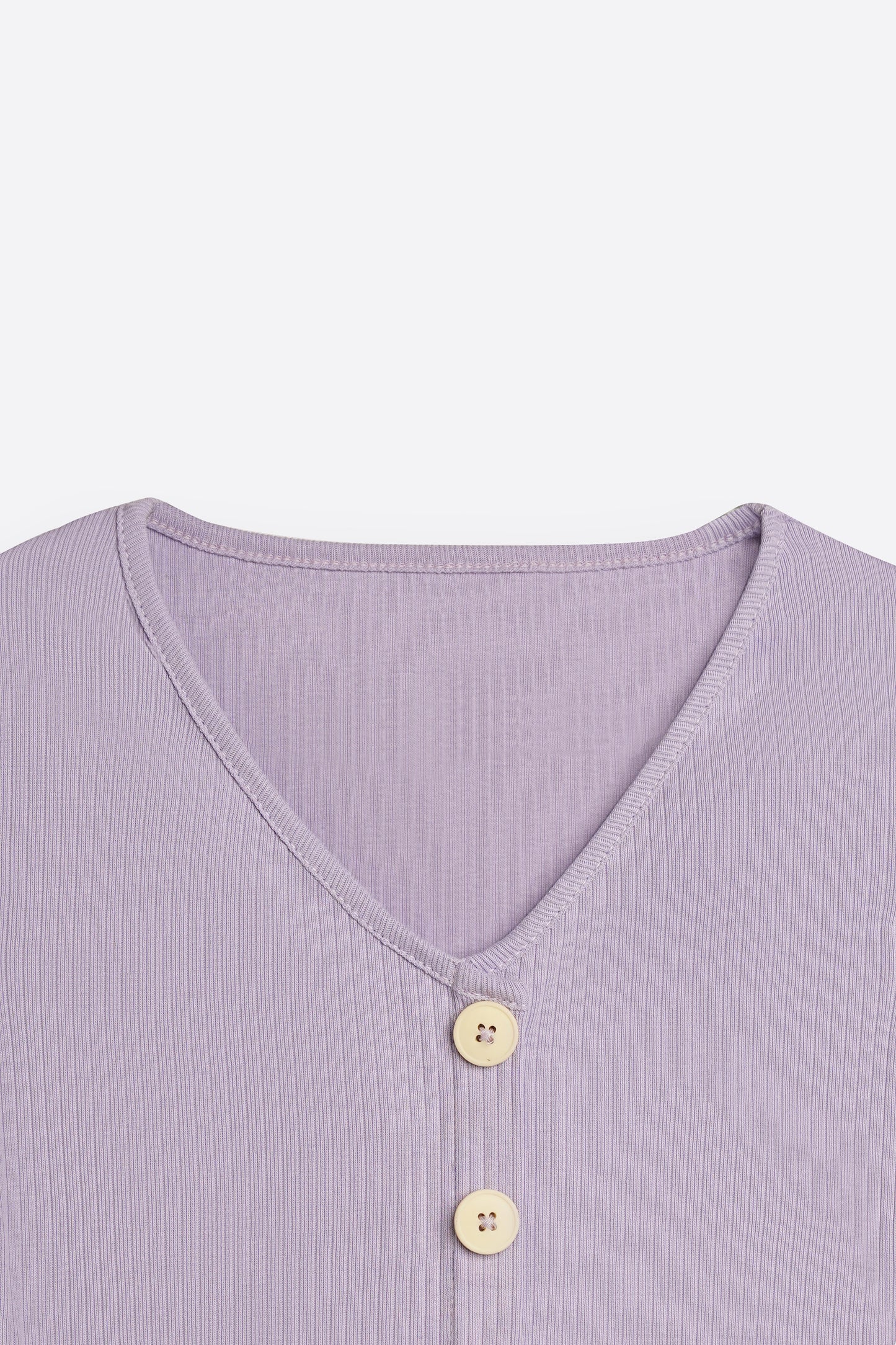 V-neck Top in Lilac