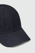 Herringbone Denim Baseball Cap CAP ATTIR-UNISEX