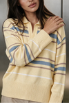 Knitted Polo Jumper / LEMON YELLOW SWEATER ATTIR-WOMEN