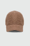 Teddy Fur Baseball Cap in Biege CAP ATTIR-UNISEX