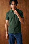 Pique Relaxed-fit Shirt in Forest Green SHIRT ATTIR-MEN
