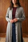 Long Beach Shirt in Crinkle Silk TUNIC ATTIR-WOMEN