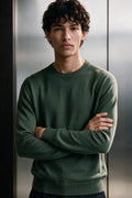 Classic Sweater Pullover / GREEN SWEATER ATTIR-UNISEX