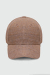 Multicolor Textured Baseball Cap CAP ATTIR-UNISEX