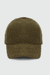 Teddy Fur Baseball Cap in Olive CAP ATTIR-UNISEX