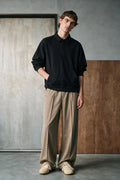 Pocket-detail Lightweight Polo Shirt / BLACK POLO ATTIR-MEN