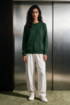 Classic Sweater Pullover / GREEN SWEATER ATTIR-UNISEX