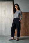 Long Sleeves T-shirt / DARK HEATHER GREY TEE ATTIR-WOMEN
