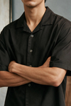 Boxy Fit Twill Shirt / DARK OLIVE SHIRT ATTIR-UNISEX