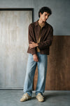 Everyday Twill Overshirt / CHOCOLATE OVERSHIRT ATTIR-UNISEX