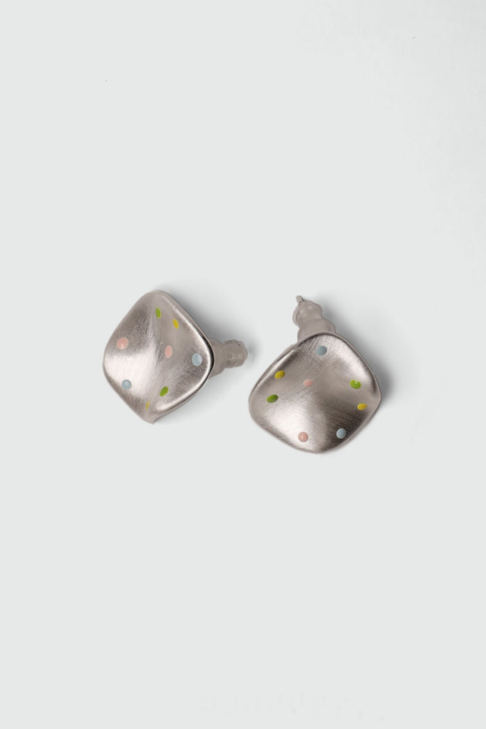 Rounded Stud Earrings