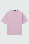 Boxy Cut T-shirt in Pastel Pink TEE ATTIR-UNISEX