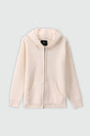 Chunky Knitted Hoodie Jumper in Cream HOODIESWEATER ATTIR-UNISEX
