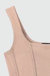 Corset Top in Skin TOP ATTIR-WOMEN