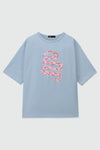 Oversized T-shirt - Pink Snake TEE ATTIR-UNISEX