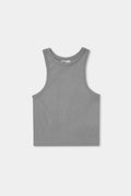 Rib-Knit Tank Top in Space Grey TANKTOP ATTIR-WOMEN