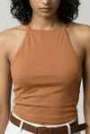 Sleeveless Top in Nude TANKTOP ATTIR-WOMEN