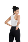 High-Waist Mom Jeans in Black JEAN ATTIR-WOMEN