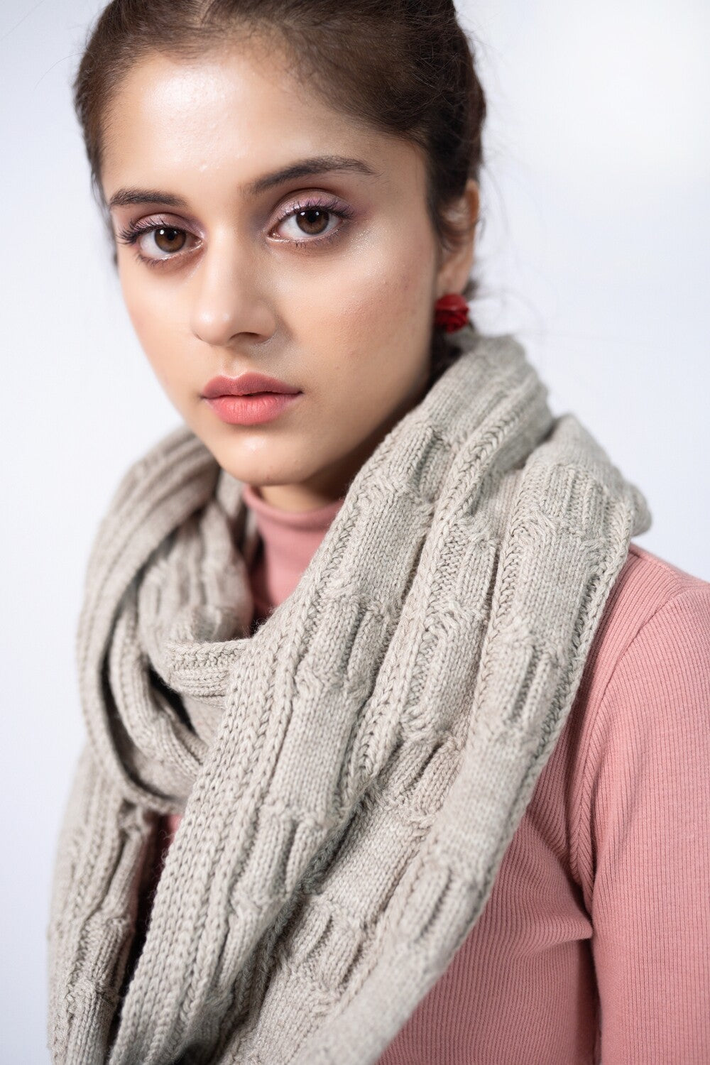 Cable Knit Neck Warmer