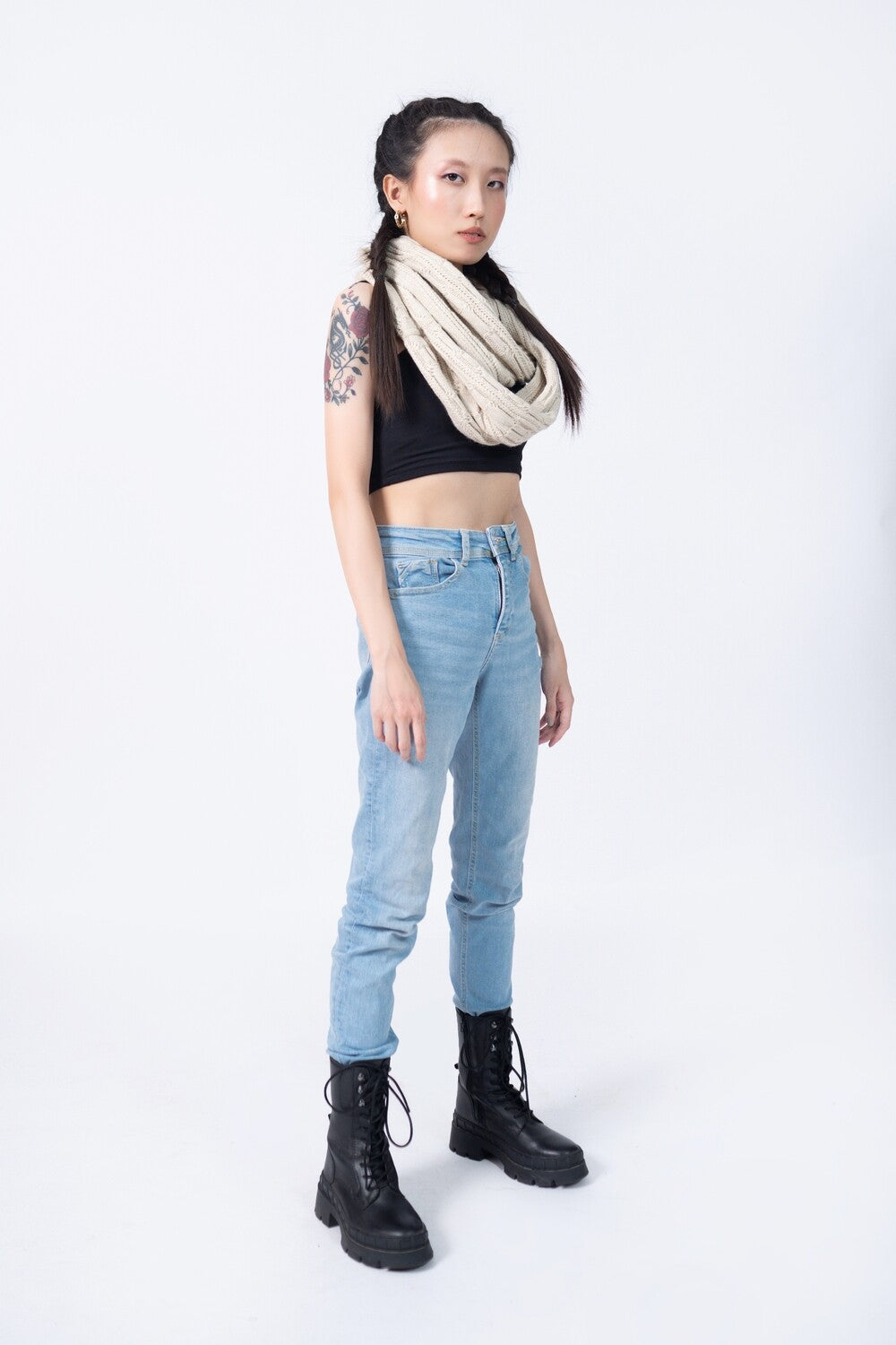 Cable Knit Neck Warmer