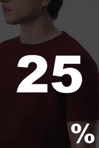 EVERYTHING FOR MEN AT 25% OFF