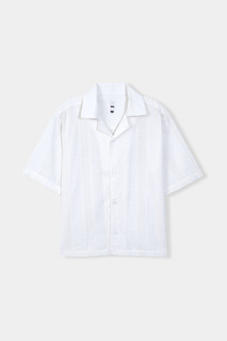 Embroidered Resort Collar Shirt