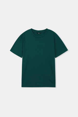 Basic T-shirt in Emerald Green