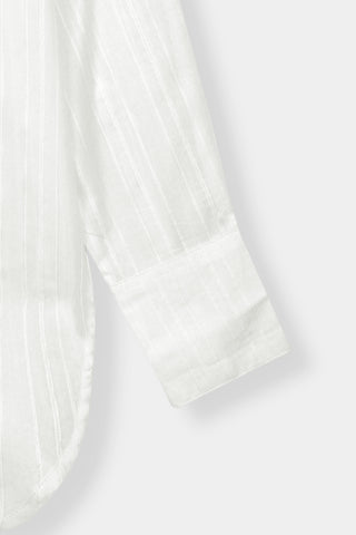 Long V-front Sheer Top