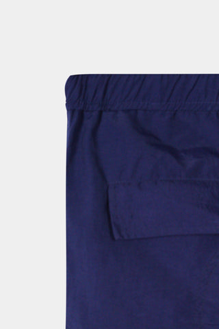 Nylon Parachute Trouser in Navy