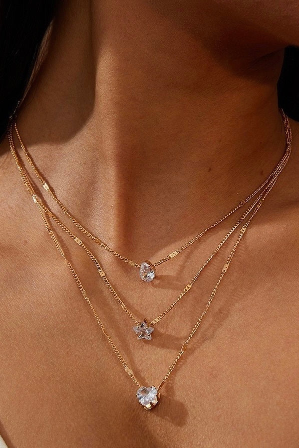 3-Pack Multi-layer Necklaces