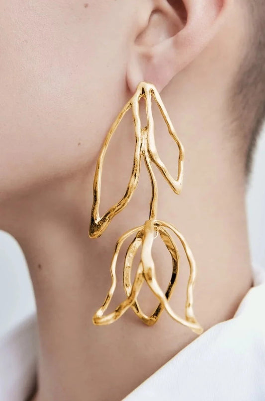 Tulip Drop Earrings
