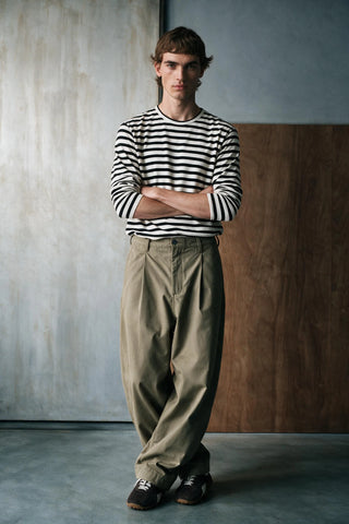 Long Sleeves Striped T-shirt TEE ATTIR-MEN