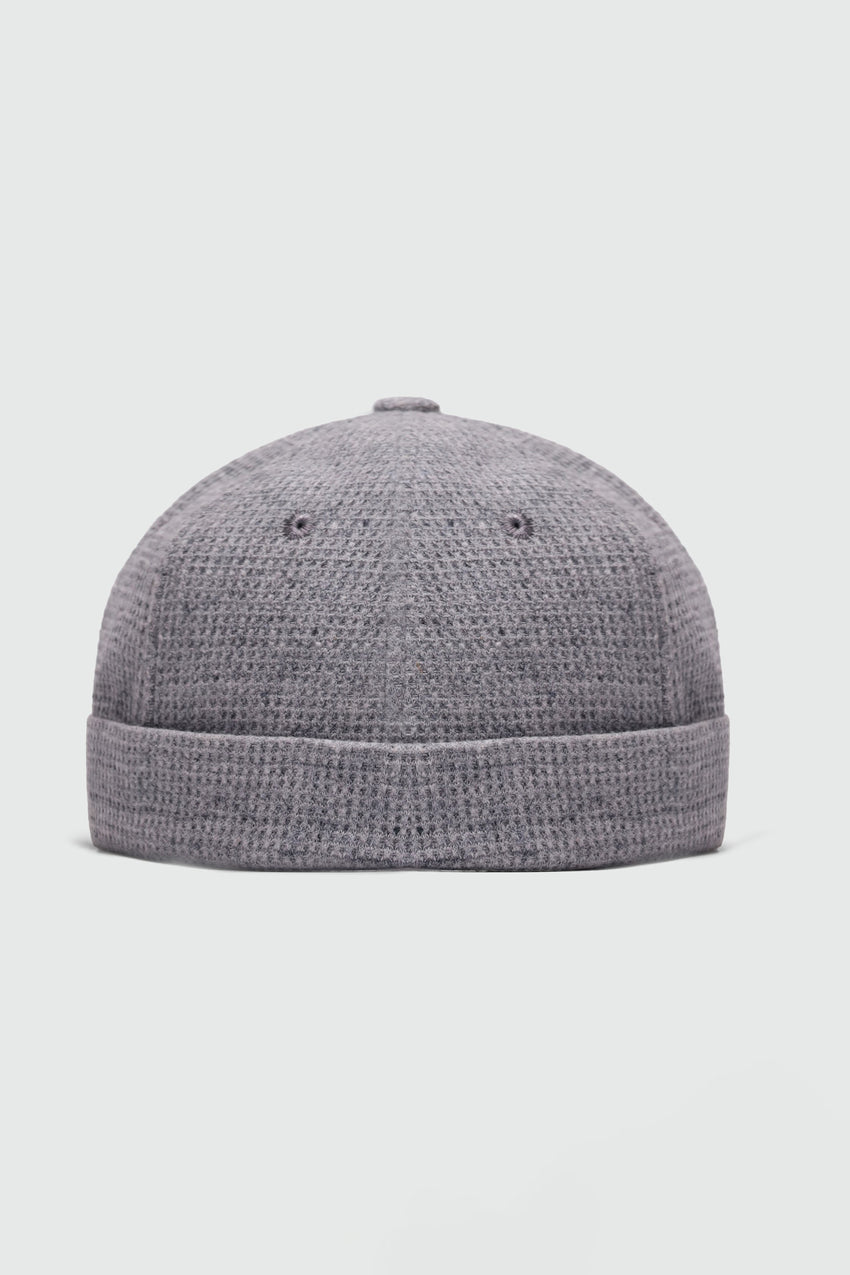Docker Cap in Heather Grey CAP ATTIR-UNISEX