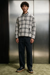 Flannel Mock Neck / GREY FLANNEL MOCKNECK ATTIR-MEN