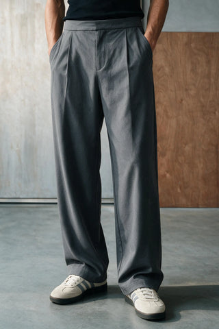 All Day Comfy Pleated Pant TROUSER ATTIR-MEN