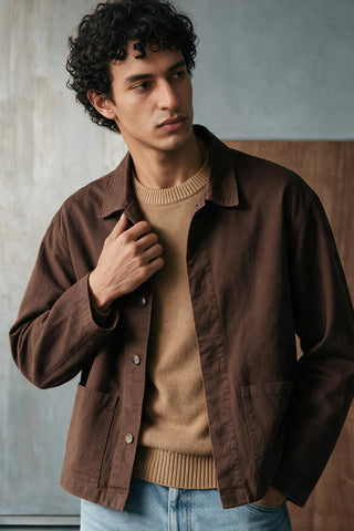 Everyday Twill Overshirt OVERSHIRT ATTIR-UNISEX