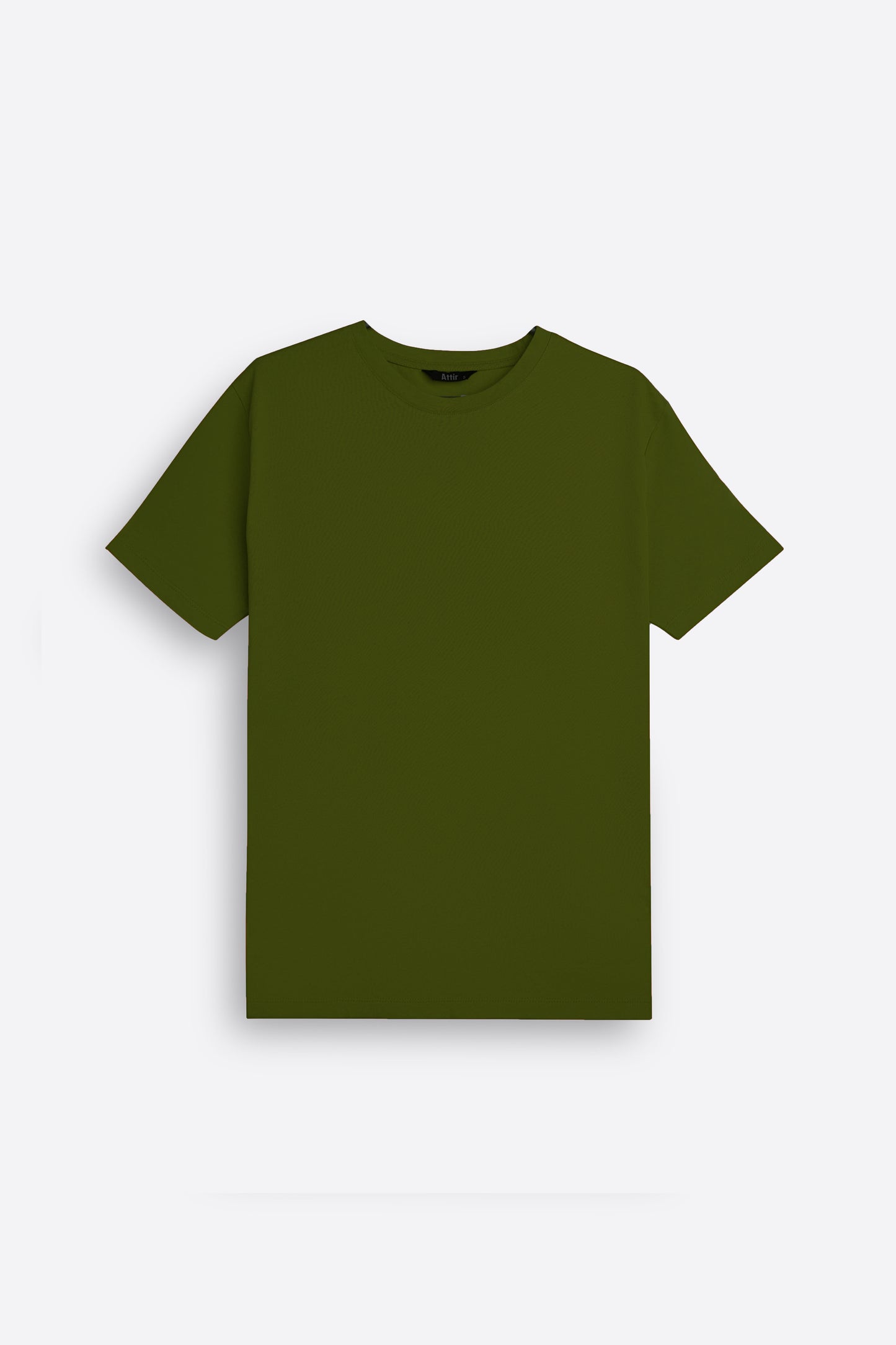 Basic T-shirt in Olive