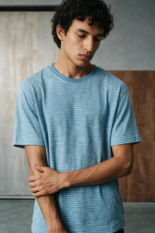 Jacquard Knit T-shirt TEE ATTIR-MEN