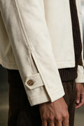 Twill Weave Wool Jacket / CREAM JACKET ATTIR-MEN