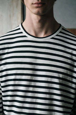 Long Sleeves Striped T-shirt TEE ATTIR-MEN