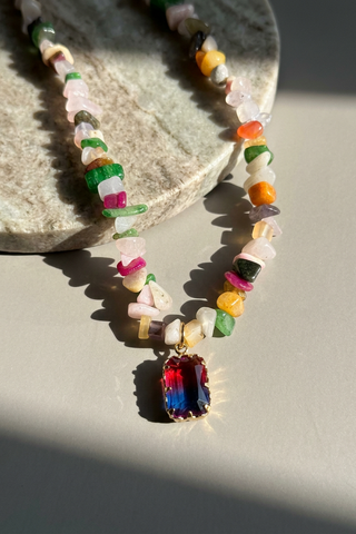 Multicolour Charm Necklace NECKLACE ATTIR-WOMEN