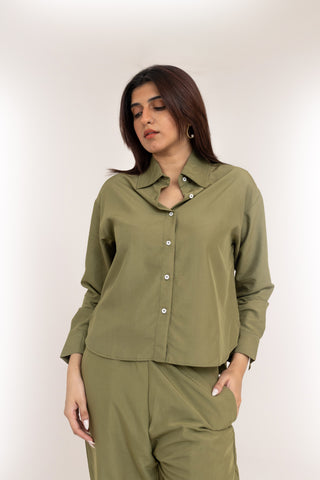 Co-ord Set in Olive