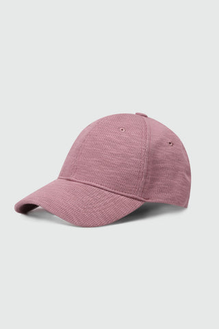 Waffle Textured Baseball Cap in Pink CAP ATTIR-UNISEX
